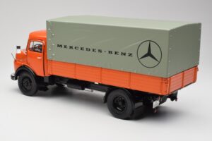 Mercedes L911 Arancione Schuco 1:18 450044700 Pressofusione — immagine 7 di 8