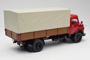 Mercedes L 911 Rosso Schuco 1:18 450016400 Pressofusione — immagine 3 di 8