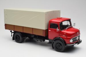 Mercedes L 911 Rosso Schuco 1:18 450016400 Pressofusione — immagine 6 di 8