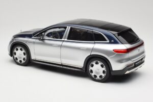 Mercedes Maybach EQS 680 V297 Blu NZG 1:18 1060/23 Pressofusione — immagine 7 di 8