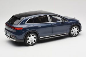 Mercedes Maybach EQS 680 V297 Blu Scuro NZG 1:18 B66960593 Pressofusione — immagine 3 di 8