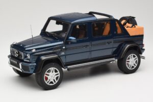 Mercedes Maybach G650 Landaulet Blu Scuro GT Spirit 1:18 GT174 Resina