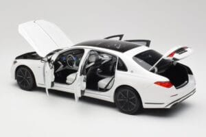 Mercedes Maybach S 680 X223 Diamond White Norev 1:18 B66960666 Pressofusione — immagine 5 di 8