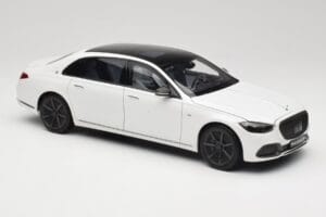 Mercedes Maybach S 680 X223 Diamond White Norev 1:18 B66960666 Pressofusione — immagine 6 di 8