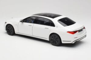 Mercedes Maybach S 680 X223 Diamond White Norev 1:18 B66960666 Pressofusione — immagine 7 di 8