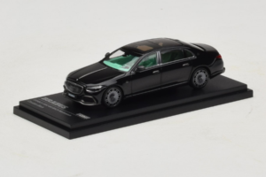 Mercedes Maybach S-Class W223 Brabus S850 Masterpiece Obsidian Black Almost Real 1:64 660101001 Pressofusione — immagine 2 di 7