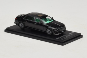 Mercedes Maybach S-Class W223 Brabus S850 Masterpiece Obsidian Black Almost Real 1:64 660101001 Pressofusione — immagine 4 di 7