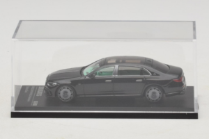 Mercedes Maybach S-Class W223 Brabus S850 Masterpiece Obsidian Black Almost Real 1:64 660101001 Pressofusione — immagine 6 di 7