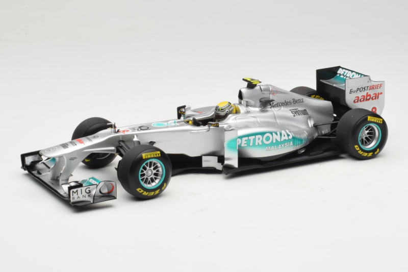 Mercedes MGP W02 #8 N. Rosberg Mercedes GP 2011 Minichamps 1:18 110110008 Pressofusione