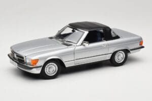 Mercedes R107 380 SL Argento Norev 1:18 183725 Pressofusione