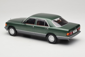 Mercedes S-Class W126 Metallic Green MCG 1:18 MCG18549 Pressofusione — immagine 5 di 6