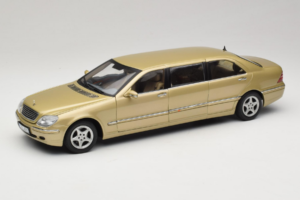 Mercedes S-Class W220 Pullman Gold Metallic Sun Star 1:18 4113 Pressofusione