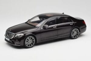 Mercedes S-Class W222 AMG Line Ruby Nero Metallic Norev 1:18 183483 Pressofusione