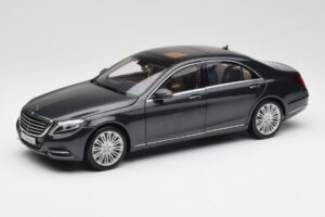 Mercedes S-Class W222 Blu Antracite Metallic Norev 1:18 B66960157 Pressofusione