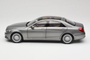 Mercedes S-Class W222 Grey Metallic Norev 1:18 183481 Pressofusione — immagine 4 di 8