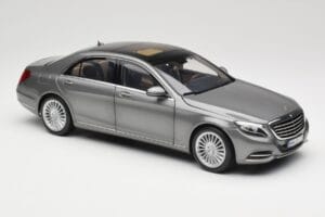 Mercedes S-Class W222 Grey Metallic Norev 1:18 183481 Pressofusione — immagine 6 di 8