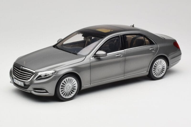 Mercedes S-Class W222 Grey Metallic Norev 1:18 183481 Pressofusione