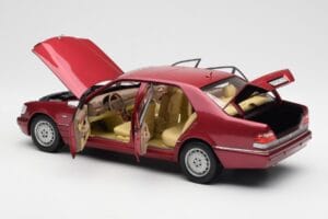 Mercedes S500 W140 Rosso Metallic Norev 1:18 183579 Pressofusione — immagine 5 di 8