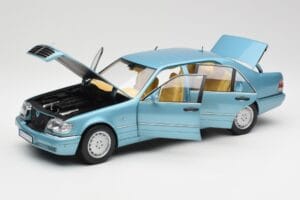 Mercedes S500 W140 Turchese Metallizzato Norev 1:18 183561 Pressofusione — immagine 2 di 8