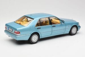 Mercedes S500 W140 Turchese Metallizzato Norev 1:18 183561 Pressofusione — immagine 3 di 8