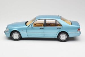 Mercedes S500 W140 Turchese Metallizzato Norev 1:18 183561 Pressofusione — immagine 4 di 8