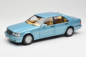 Mercedes S500 W140 Turchese Metallizzato Norev 1:18 183561 Pressofusione