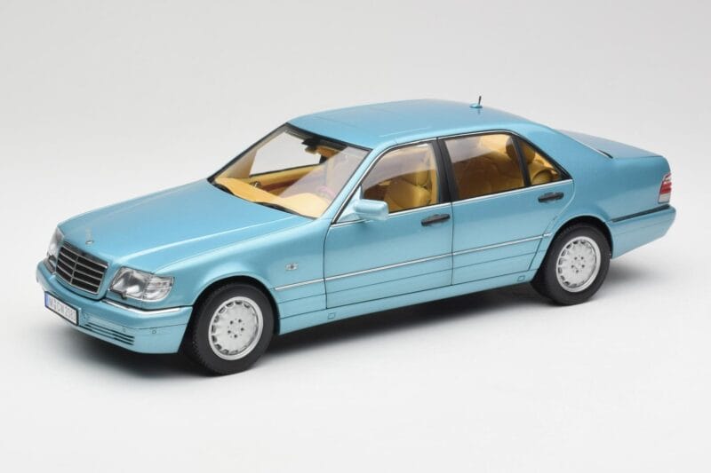 Mercedes S500 W140 Turchese Metallizzato Norev 1:18 183561 Pressofusione