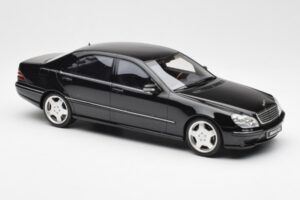 Mercedes AMG S55 W220 Nero Otto 1:18 OT832 Resina — immagine 4 di 6