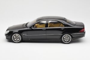 Mercedes AMG S65 W220 Nero Otto 1:18 OT846 Resina — immagine 3 di 6