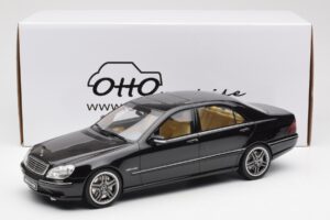 Mercedes AMG S65 W220 Nero Otto 1:18 OT846 Resina — immagine 6 di 6