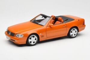 Mercedes SL 500 R129 Arancione Metallic Norev 1:18 183752 Pressofusione