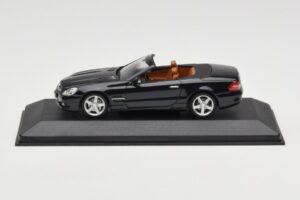 Mercedes SL R230 Nero Minichamps 1:43 B66961922 Pressofusione