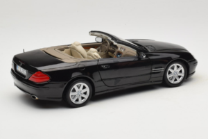 Mercedes SL R129 Nero Minichamps 1:18 B66962171 Pressofusione — immagine 4 di 11