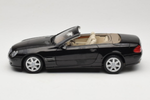 Mercedes SL R129 Nero Minichamps 1:18 B66962171 Pressofusione — immagine 5 di 11