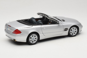 Mercedes SL R129 Argento Minichamps 1:18 B66962133 Pressofusione — immagine 4 di 10