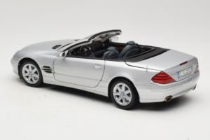 Mercedes SL R129 Argento Minichamps 1:18 B66962133 Pressofusione — immagine 9 di 10