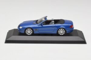Mercedes SL R230 Tanzanite Blu Minichamps 1:43 B66962250 Pressofusione