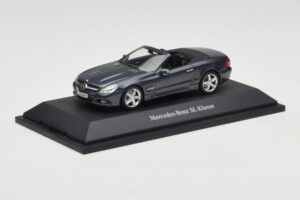 Mercedes SL R230 Tenorit Grey Metallic Minichamps 1:43 B66962392 Pressofusione — immagine 2 di 4