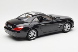 Mercedes SL R231 Magnetite Nero Metallizzato Norev 1:18 B66960107 Pressofusione — immagine 4 di 9