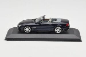 Mercedes SL500 R129 Dark Blue Metallic Minichamps 1:43 SL001 Pressofusione