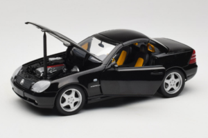 Mercedes SLK R170 230 AMG Nero Minichamps 1:18 B66960004 Pressofusione — immagine 2 di 9