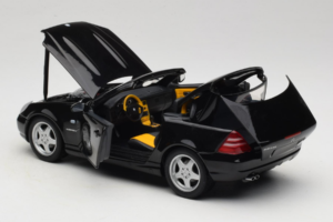 Mercedes SLK R170 230 AMG Nero Minichamps 1:18 B66960004 Pressofusione — immagine 5 di 9