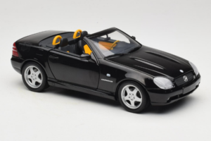 Mercedes SLK R170 230 AMG Nero Minichamps 1:18 B66960004 Pressofusione — immagine 7 di 9