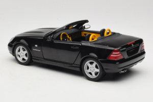 Mercedes SLK R170 230 AMG Nero Minichamps 1:18 B66960004 Pressofusione — immagine 8 di 9