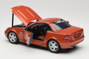 Mercedes SLK R170 230 AMG Orange Metallic Minichamps 1:18 B66005227 Pressofusione — immagine 6 di 9