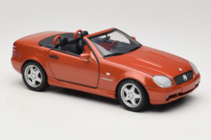 Mercedes SLK R170 230 AMG Orange Metallic Minichamps 1:18 B66005227 Pressofusione — immagine 7 di 9