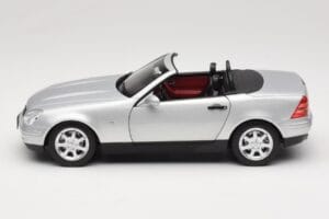 Mercedes SLK R170 Brilliant Silver Norev 1:18 183020 Pressofusione — immagine 4 di 9