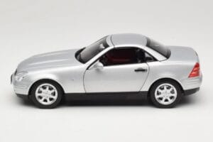 Mercedes SLK R170 Brilliant Silver Norev 1:18 183020 Pressofusione — immagine 5 di 9