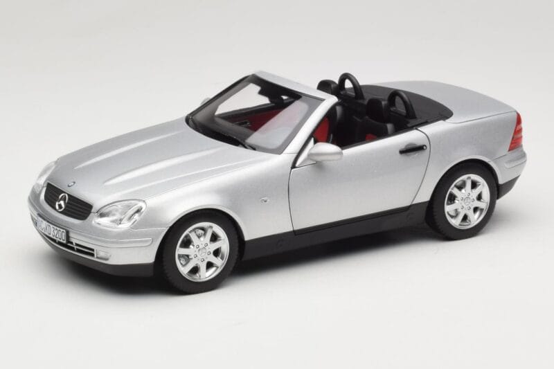 Mercedes SLK R170 Brilliant Silver Norev 1:18 183020 Pressofusione