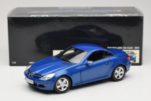 Mercedes SLK R171 Blue Metallic Minichamps 1:18 100033131 Pressofusione — immagine 11 di 11